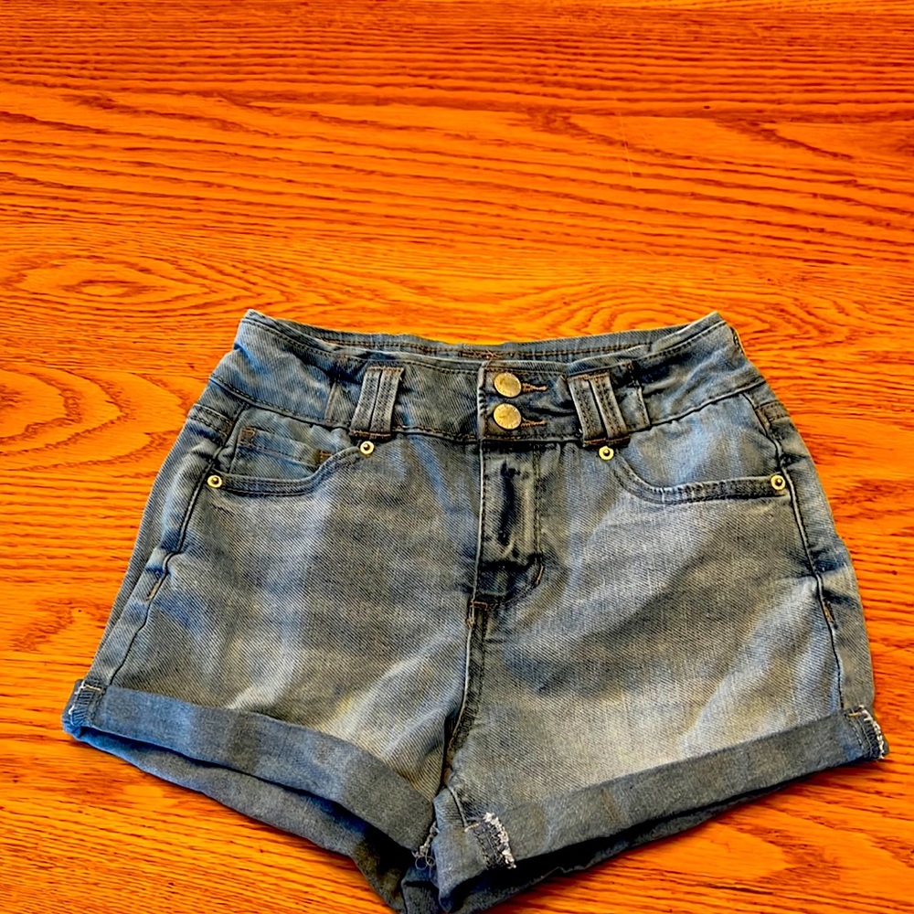 high waisted shorts